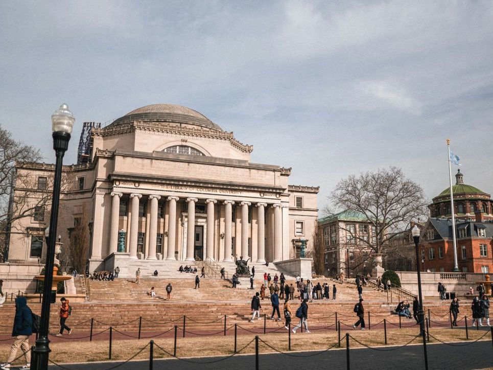 Eines der Zentren der Proteste: Die Columbia University in New York. Foto TOBIAS PFEIFER/UNSPLASH